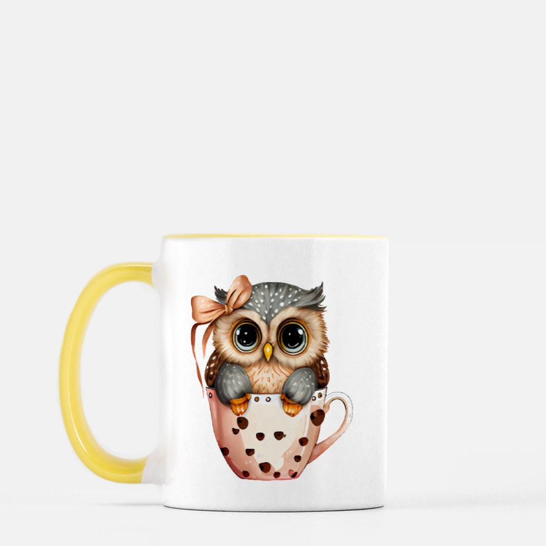 Mug 11 oz. (Yellow + White)