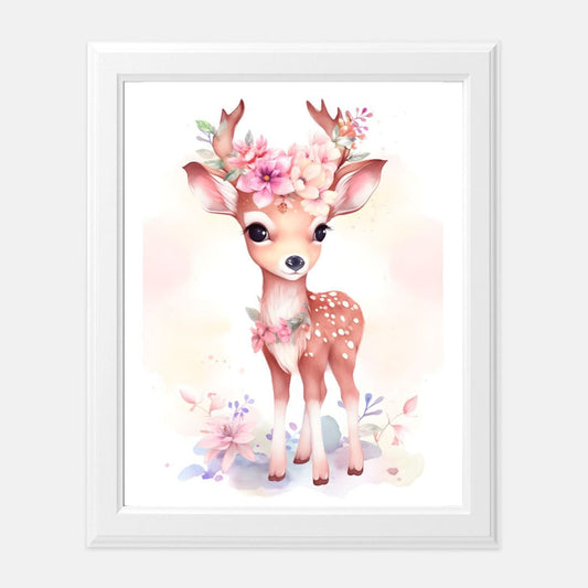 Baby Deer- Print 8 x10