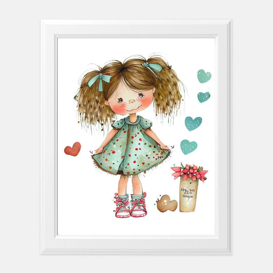 Gracie Mae always close to my heart Print 8 x10
