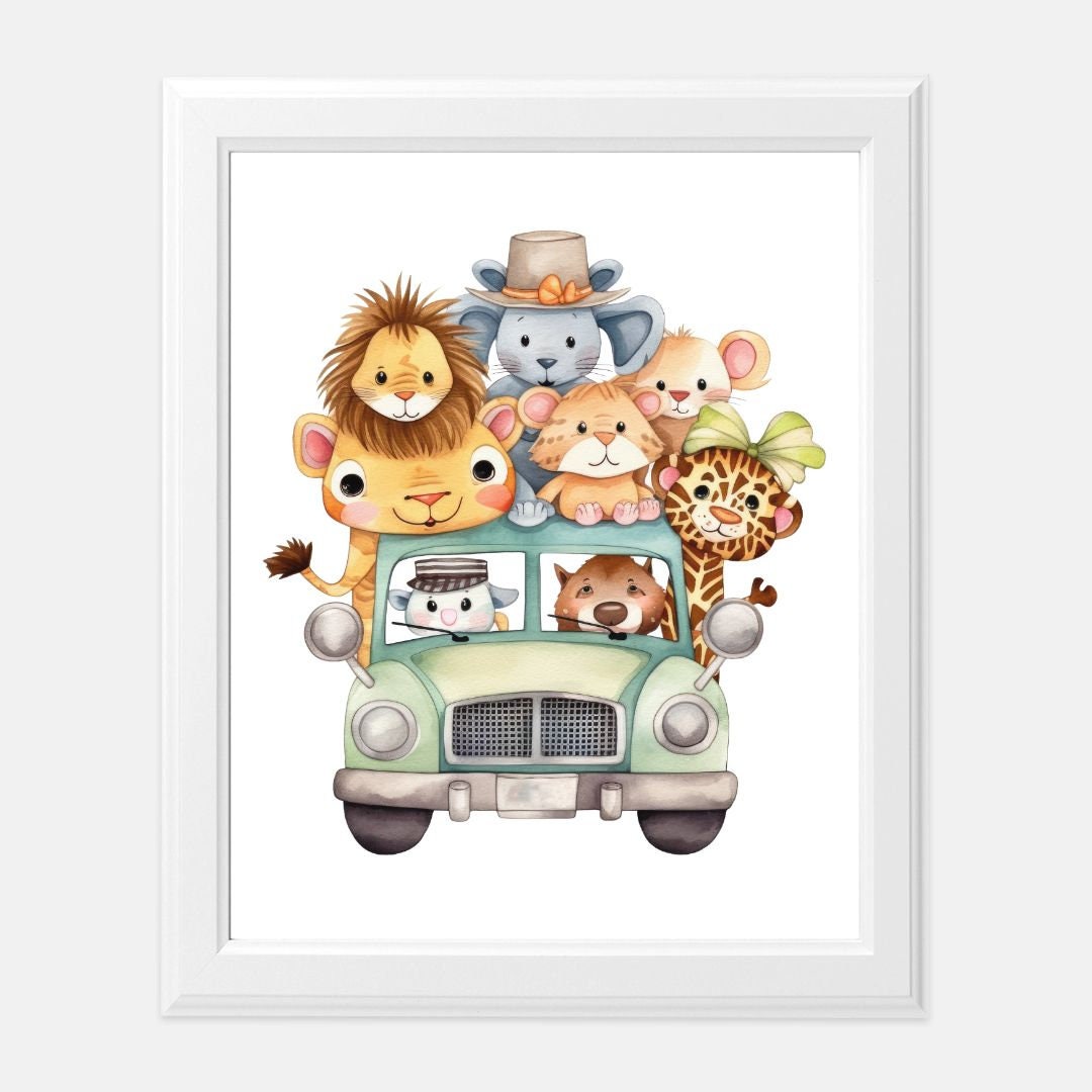 Let's go to the Zoo~Print 8 x10