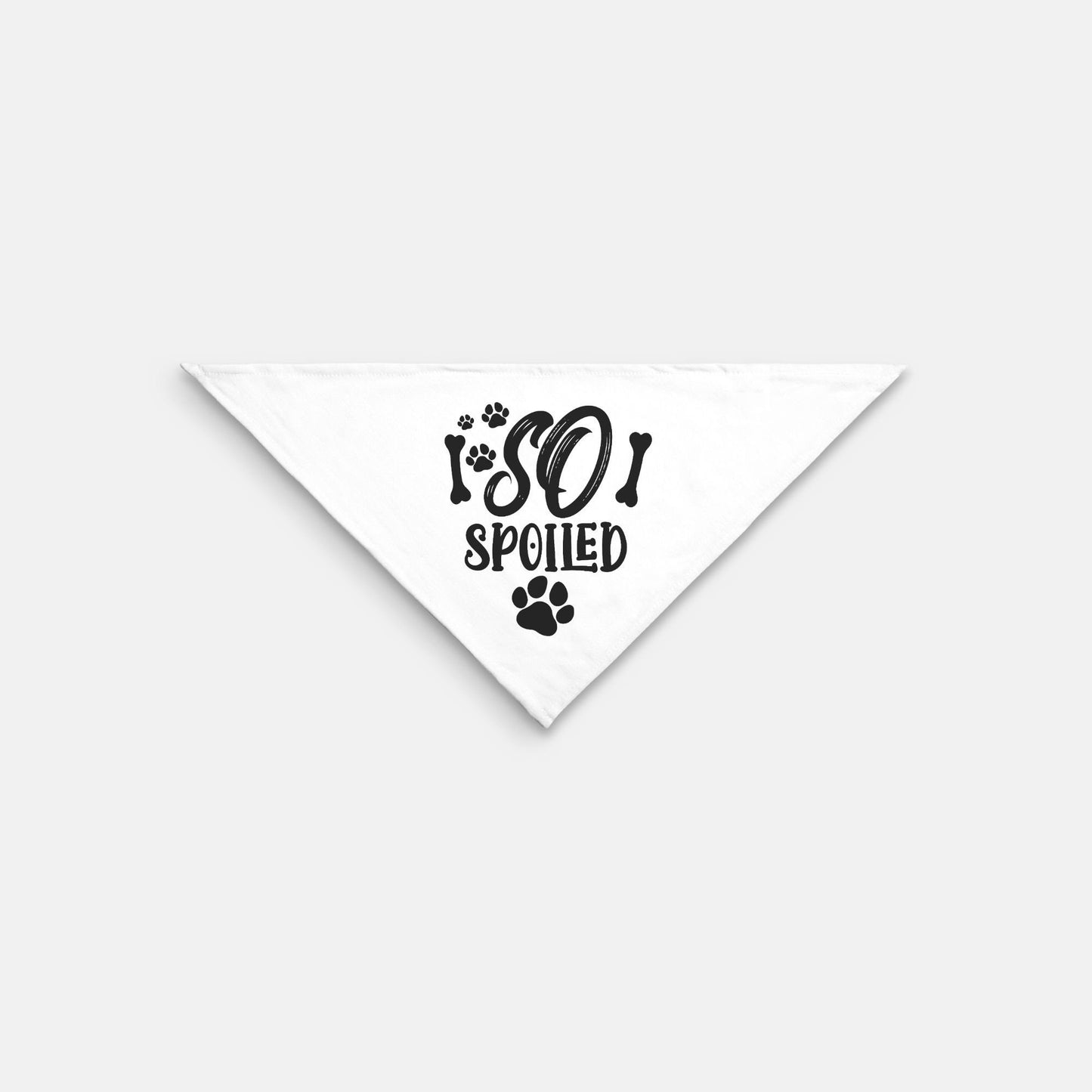 I spoiled Small Breed Pet Bandana