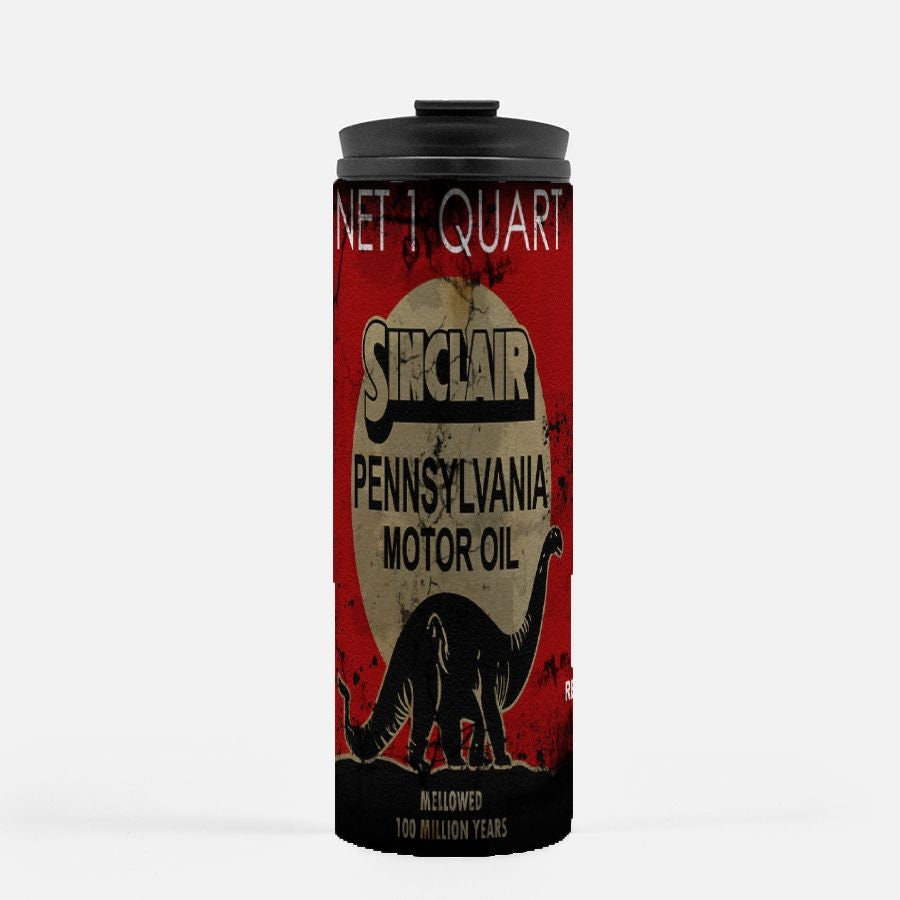 Vintage Sinclair Thermal Tumbler 16 oz.