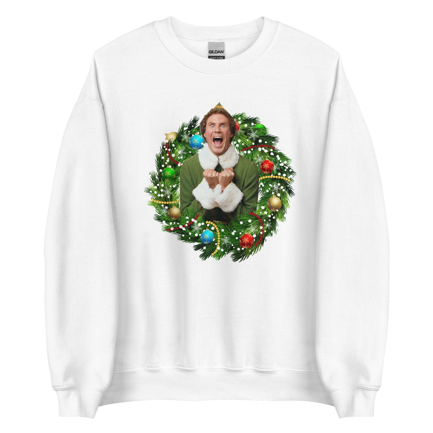 A happy Elf Unisex Sweatshirt