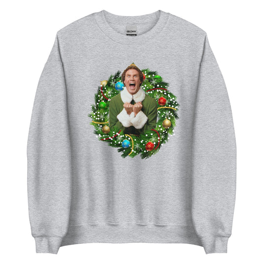A happy Elf Unisex Sweatshirt
