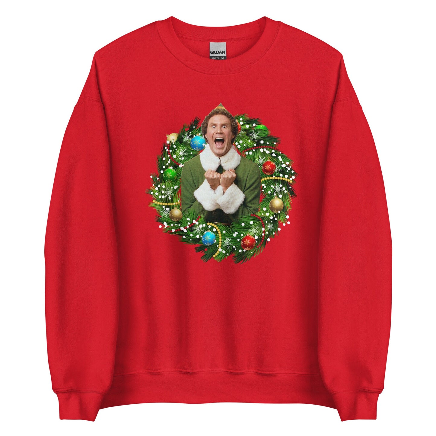 A happy Elf Unisex Sweatshirt