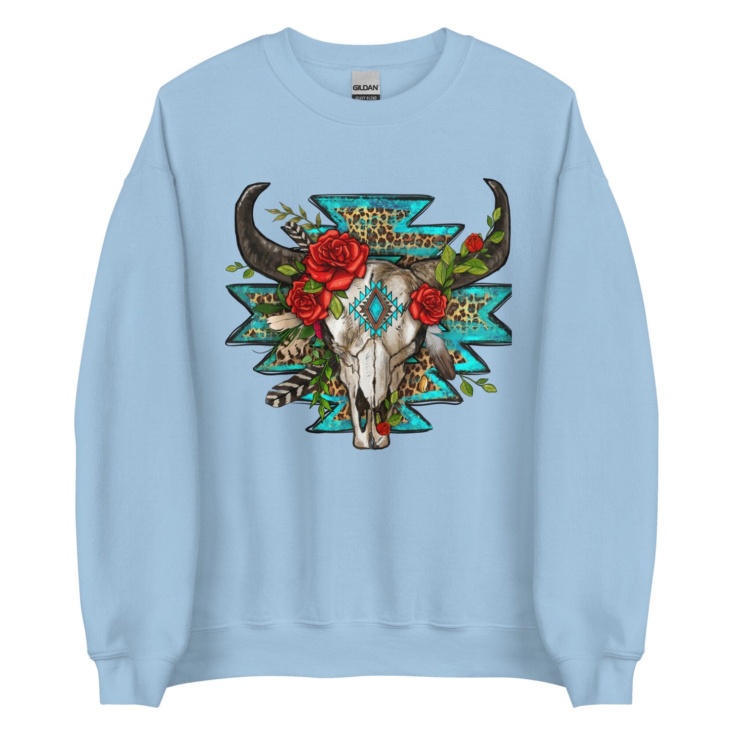 Aztec Skull Unisex Sweatshirt