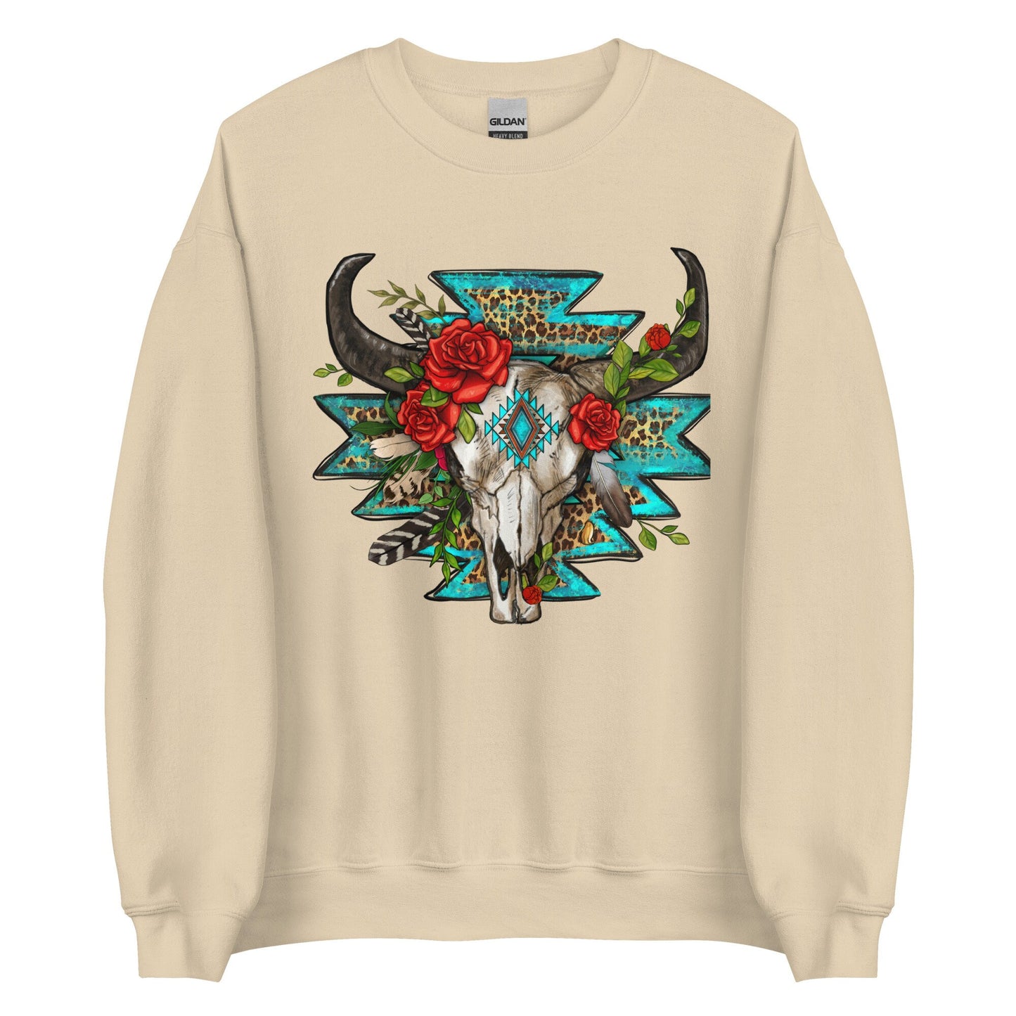 Aztec Skull Unisex Sweatshirt