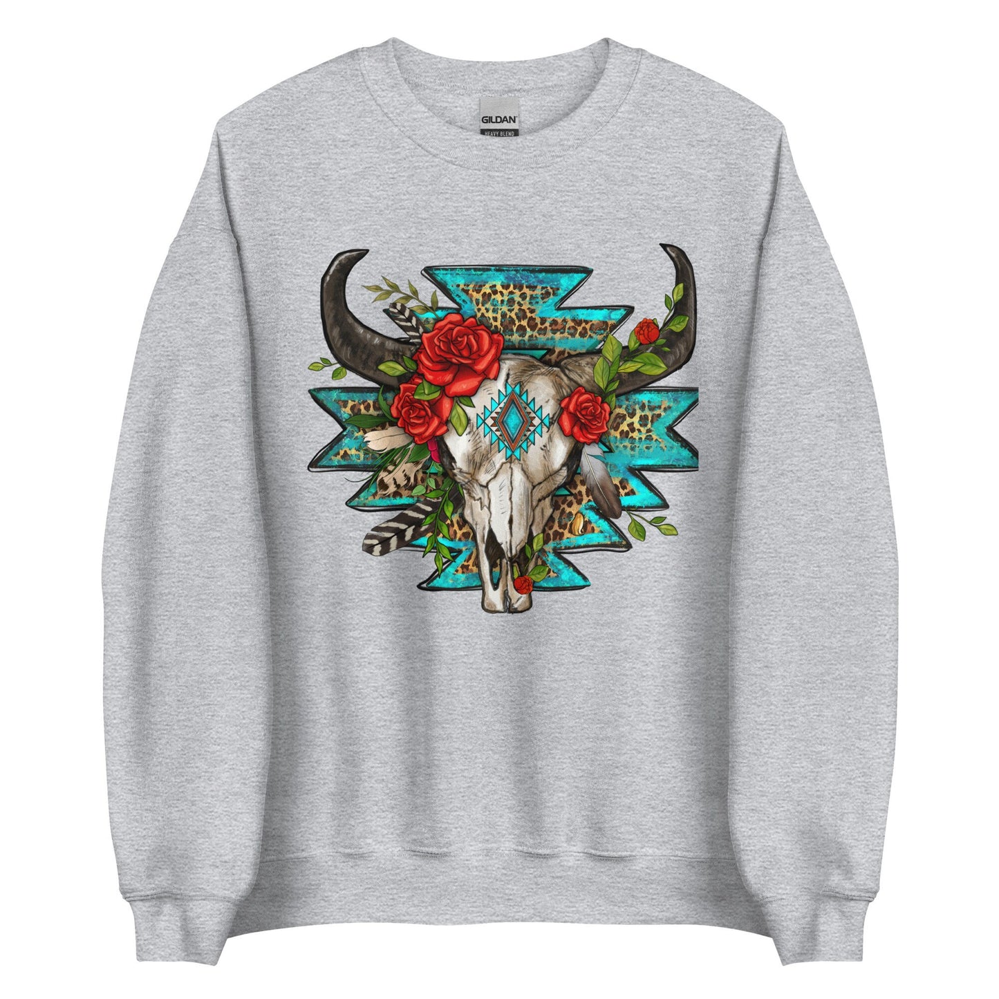 Aztec Skull Unisex Sweatshirt