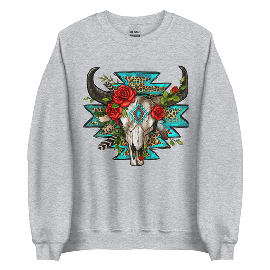 Aztec Skull Unisex Sweatshirt