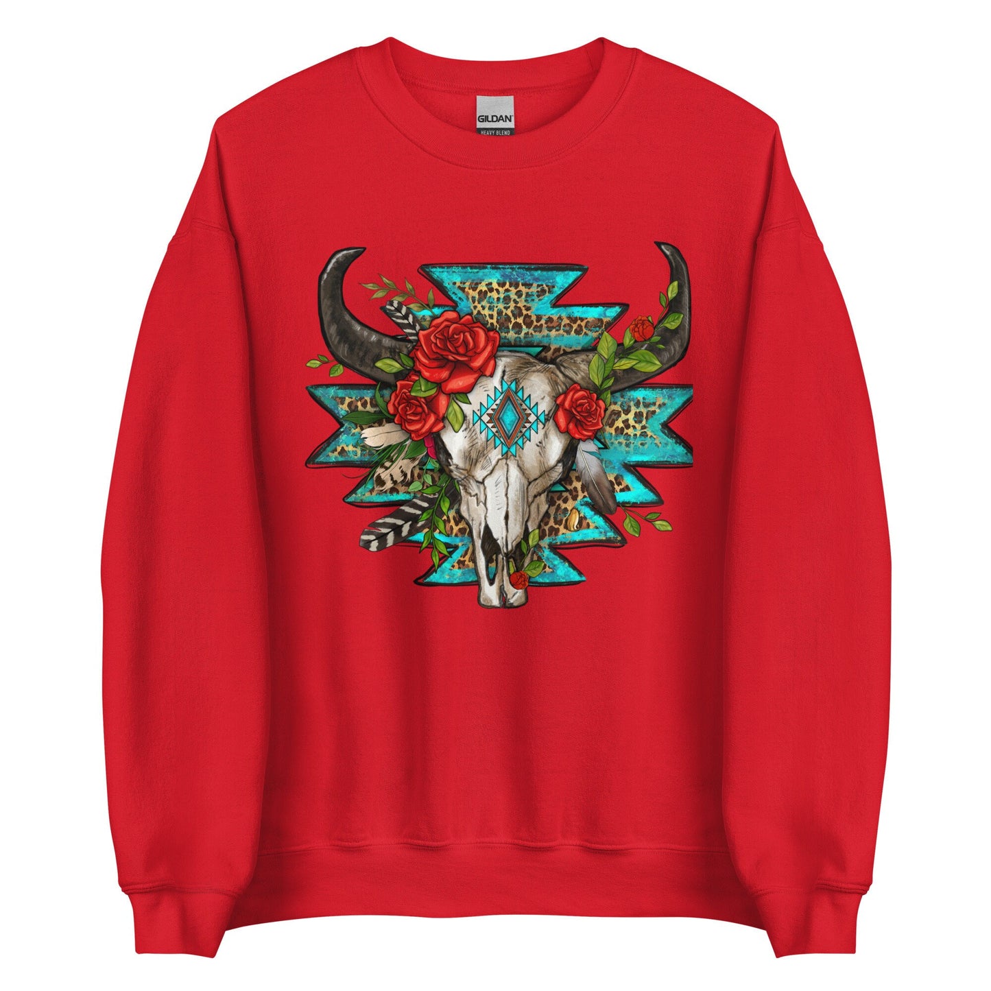Aztec Skull Unisex Sweatshirt