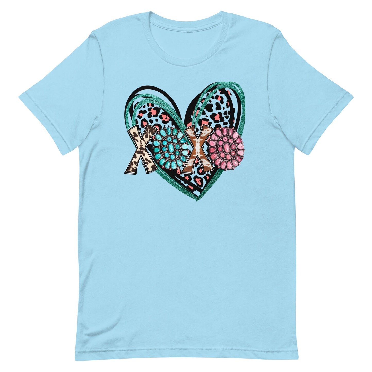 Western Print Heart Unisex t-shirt