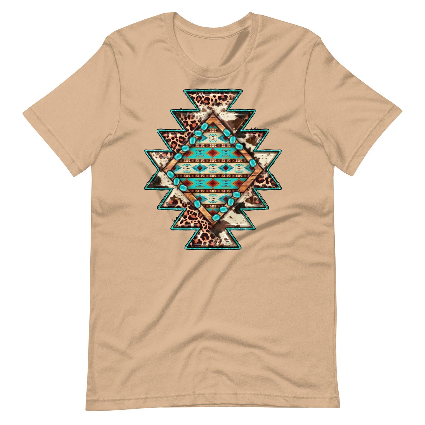 Aztec Western Design Unisex t-shirt