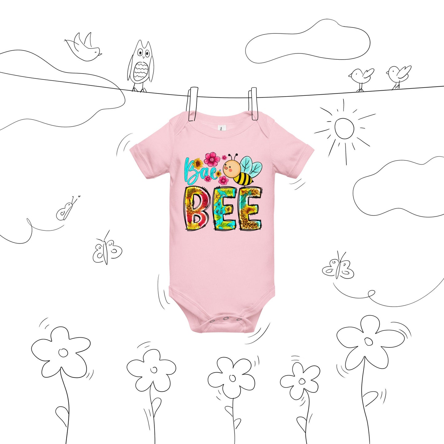 Bae Bee Baby short sleeve one piece