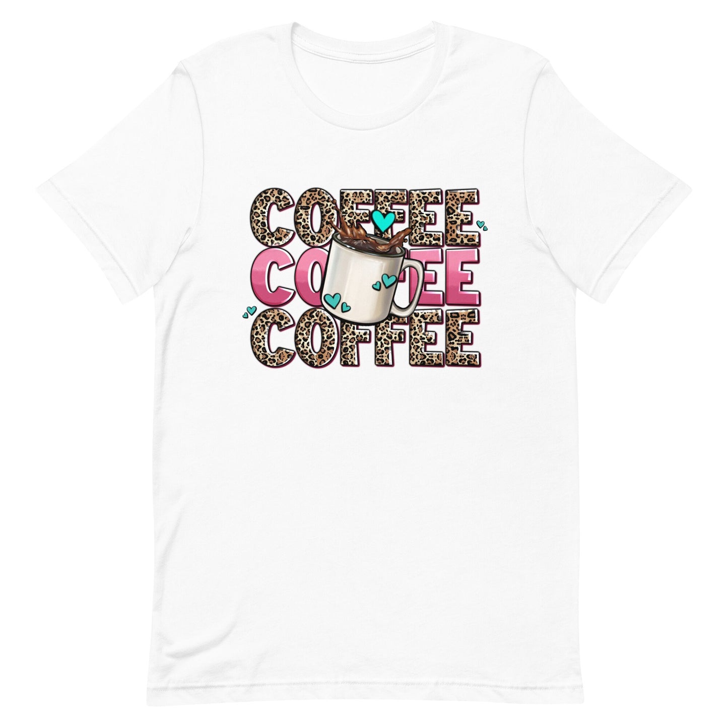 COFFEE COFFEE COFFEE Unisex t-shirt