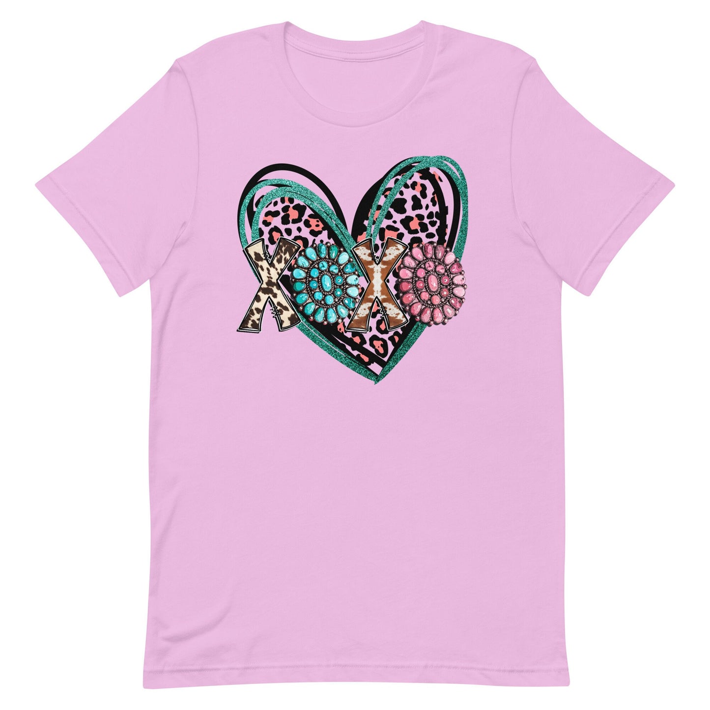 Western Print Heart Unisex t-shirt