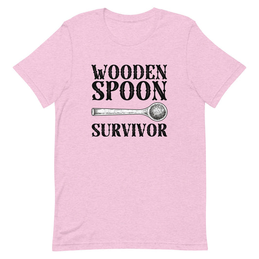 Wooden Spoon Survivor Unisex t-shirt