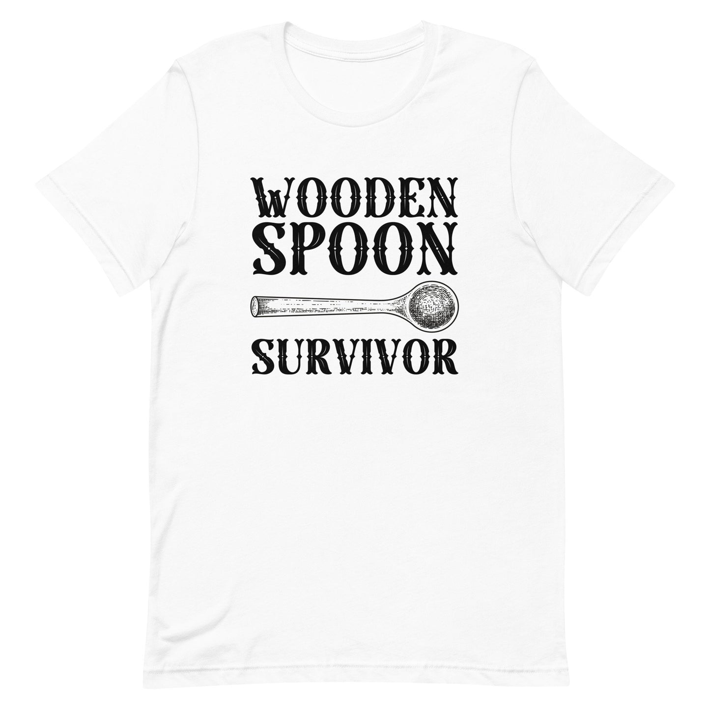 Wooden Spoon Survivor Unisex t-shirt