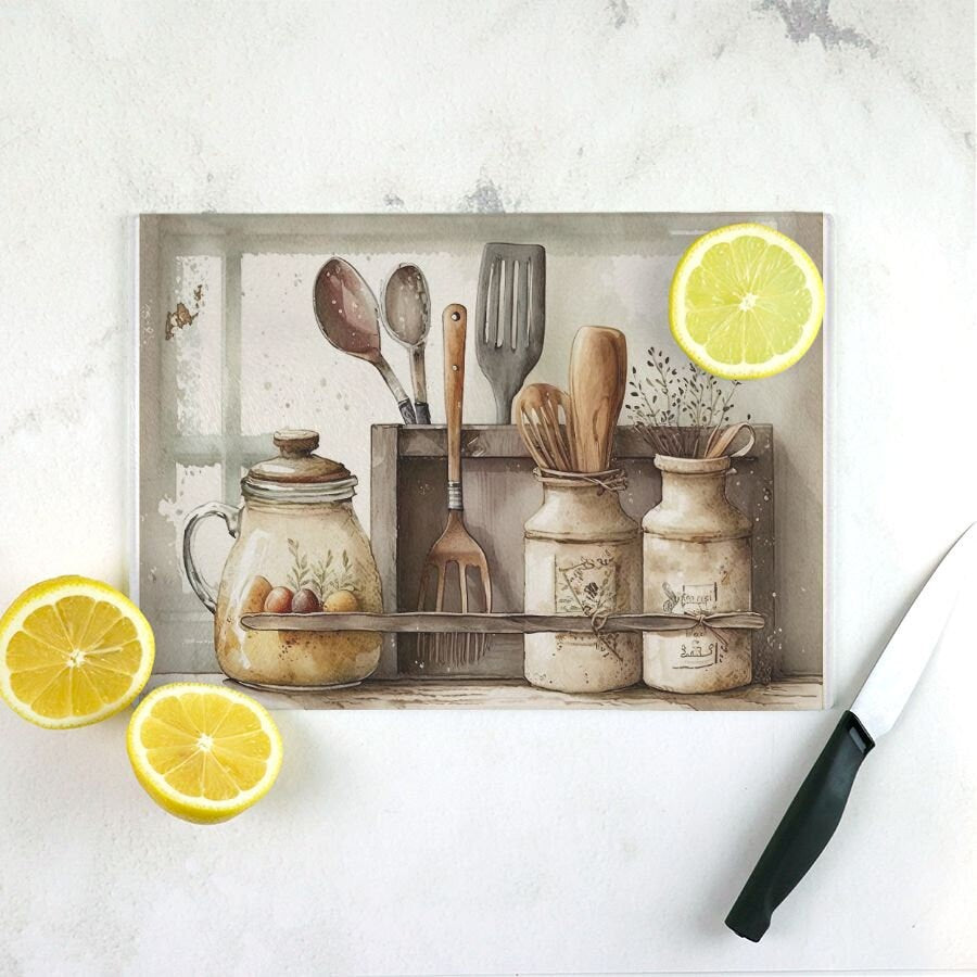 Country Kitchen Cutting Board Small (11.5" x 8")