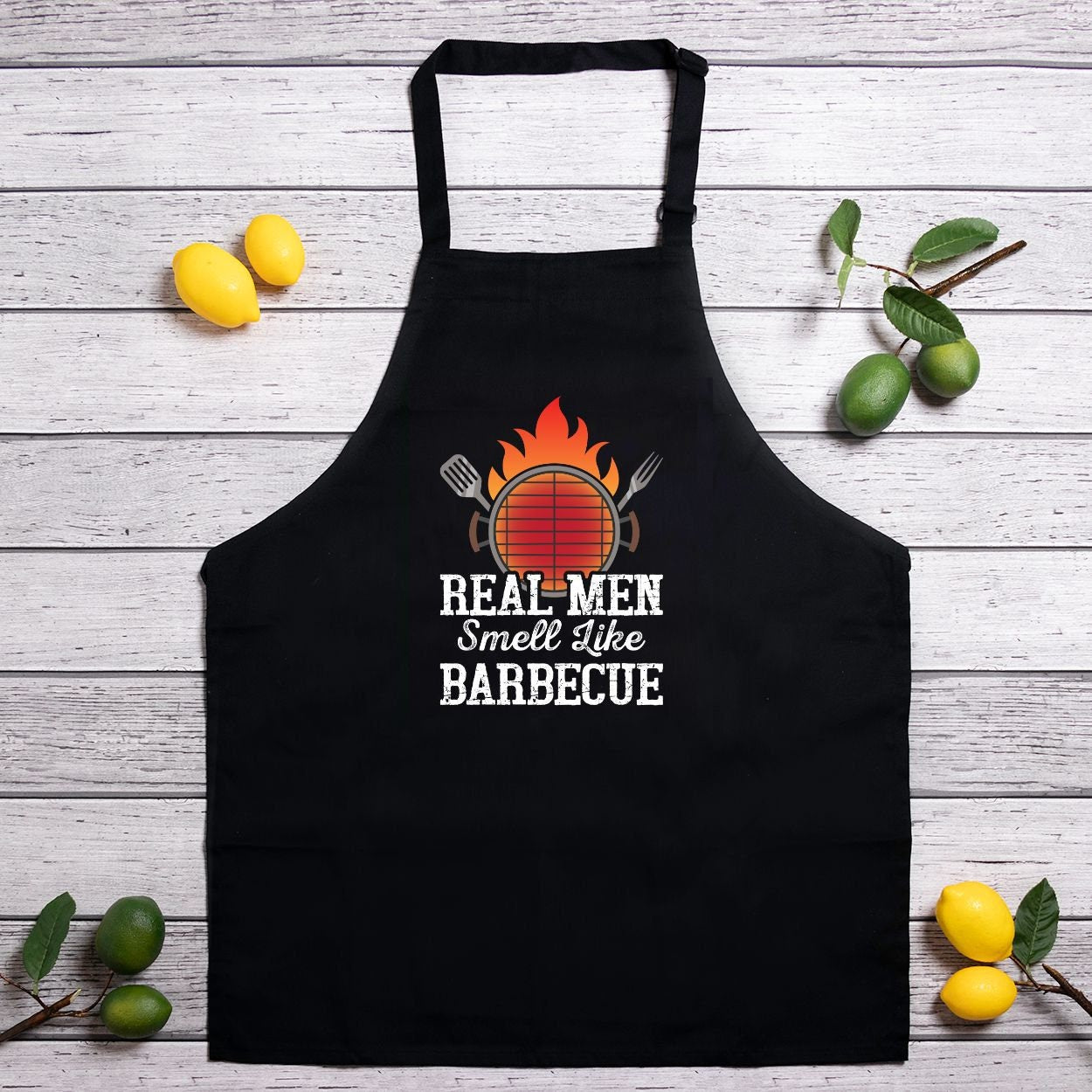 Real Men Apron (Full-Length), Father's Day is just around the corner and we have the perfect gift for the dad who loves to BBQ!