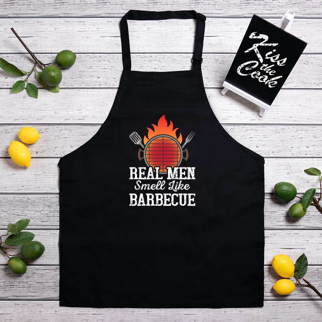 Real Men Apron (Full-Length), Father's Day is just around the corner and we have the perfect gift for the dad who loves to BBQ!