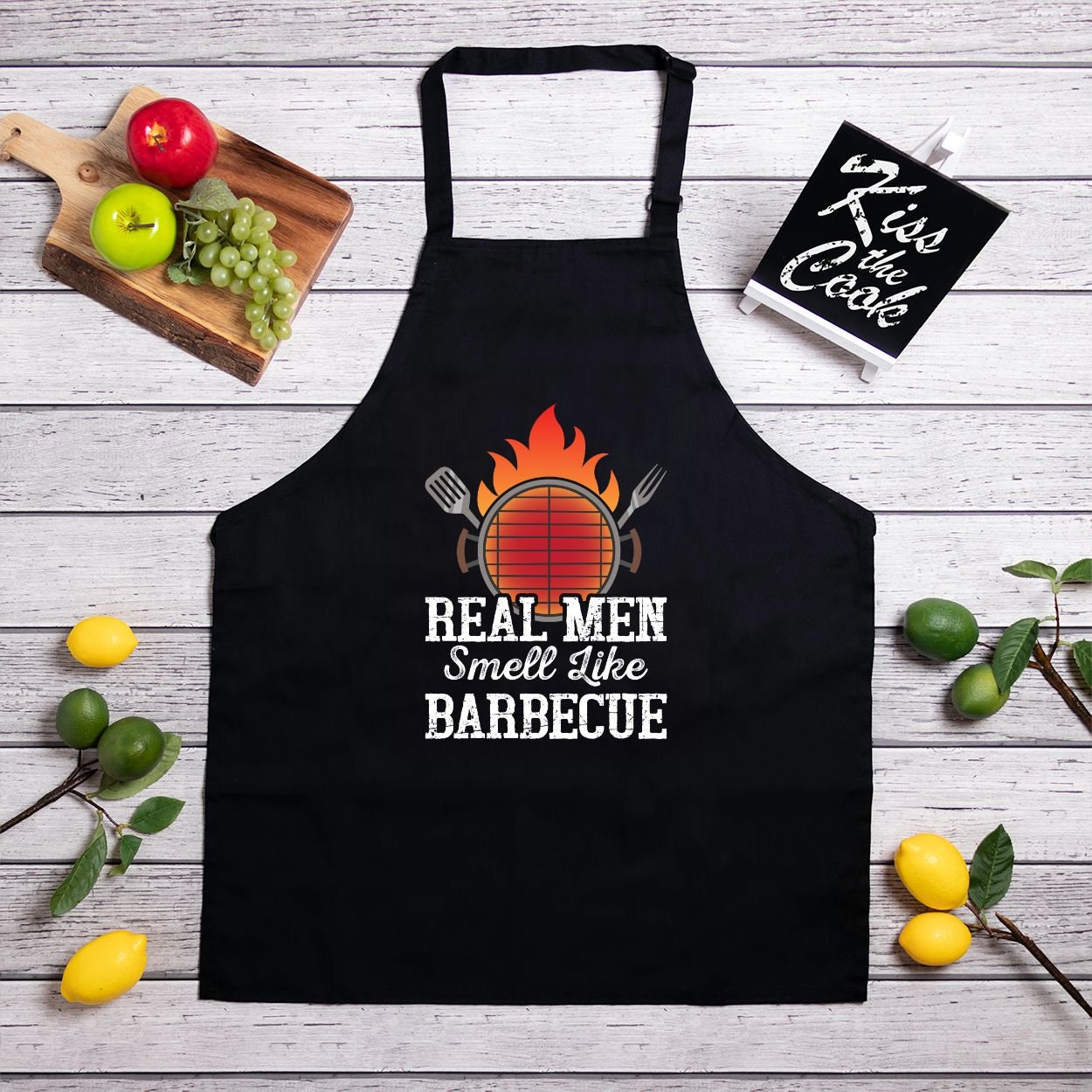 Real Men Apron (Full-Length), Father's Day is just around the corner and we have the perfect gift for the dad who loves to BBQ!