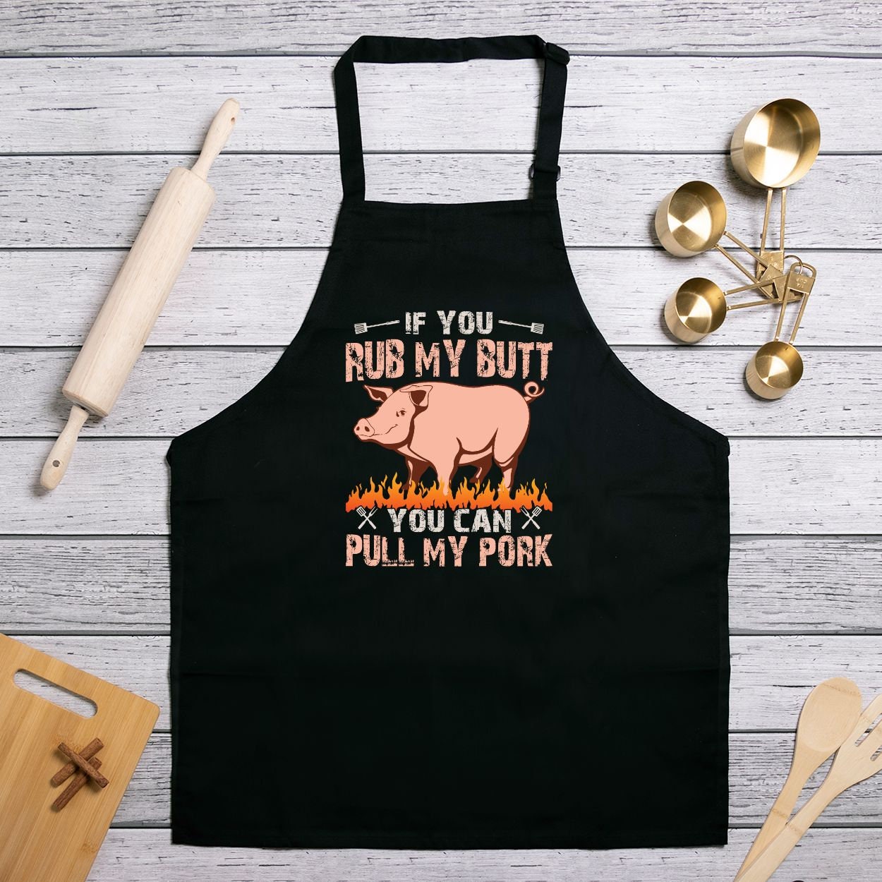 Father's Day is just around the corner and we have the perfect gift for the dad who loves to BBQ! Cooking Apron would make a great gift!