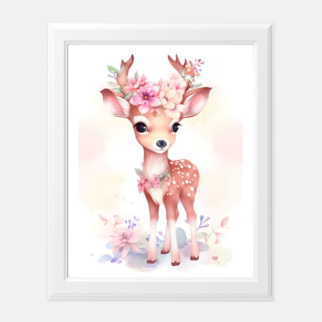 Baby Deer- Print 8 x10