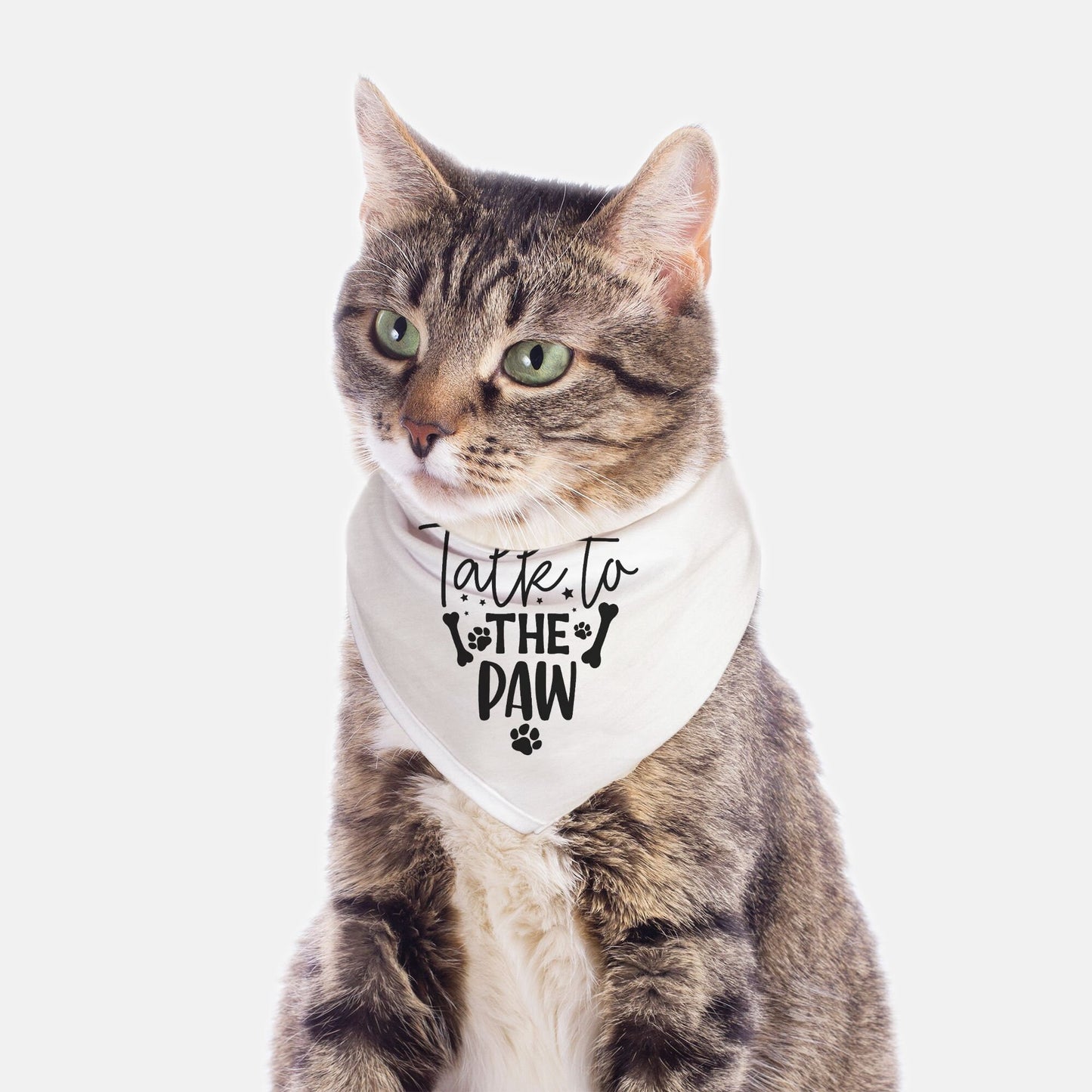 Talk to the Paw Small Breed Pet Bandana