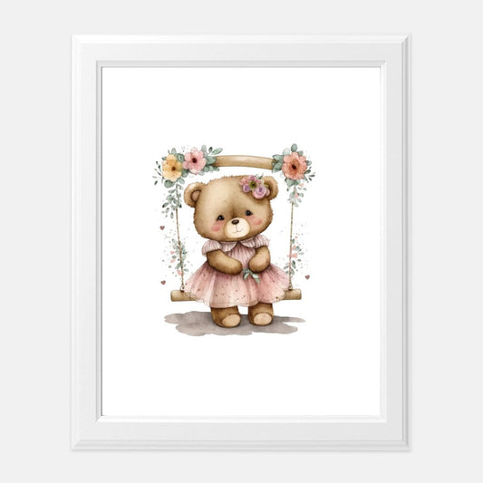 Swing Baby girl - Print 8 x10