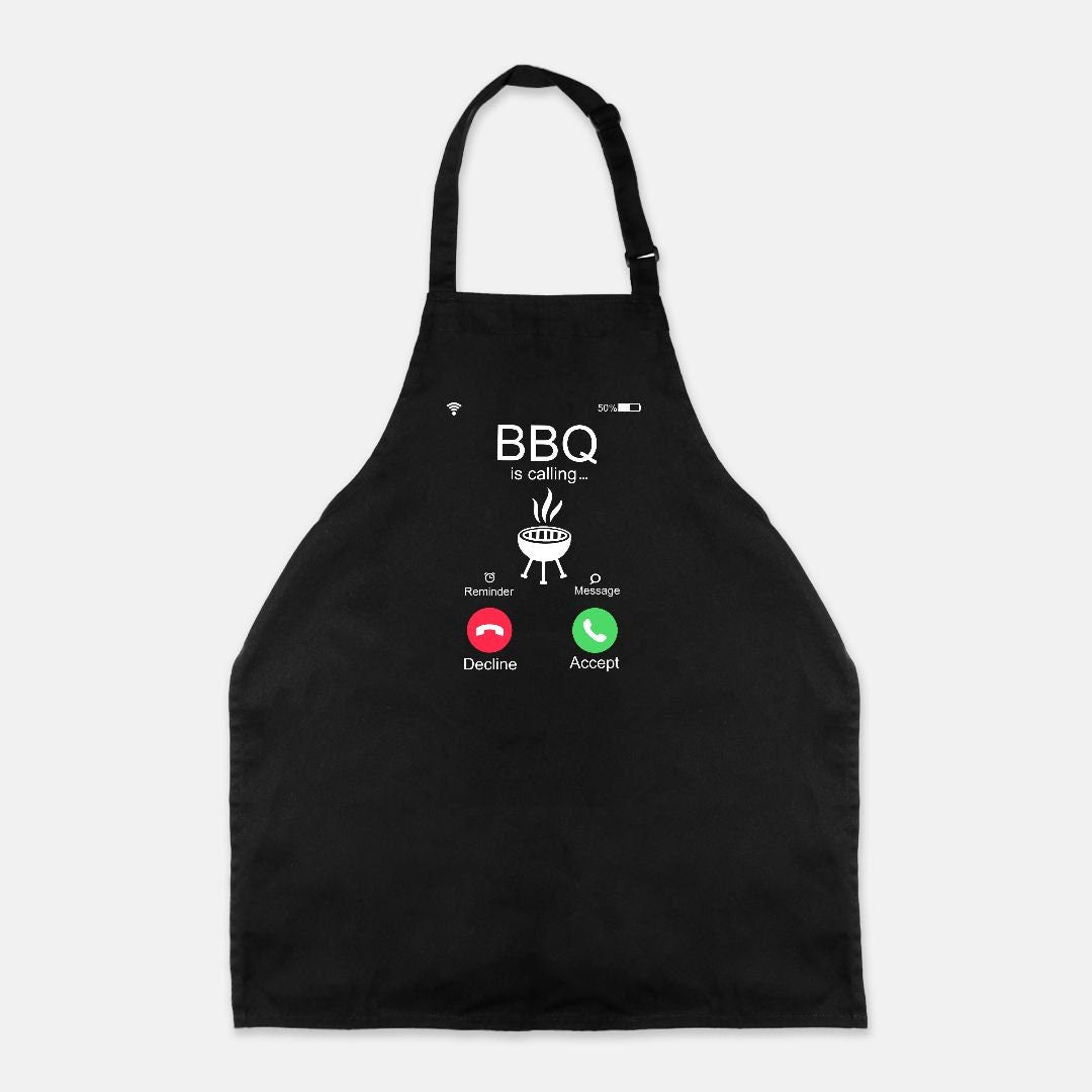 BBQ is calling Apron (Full-Length)