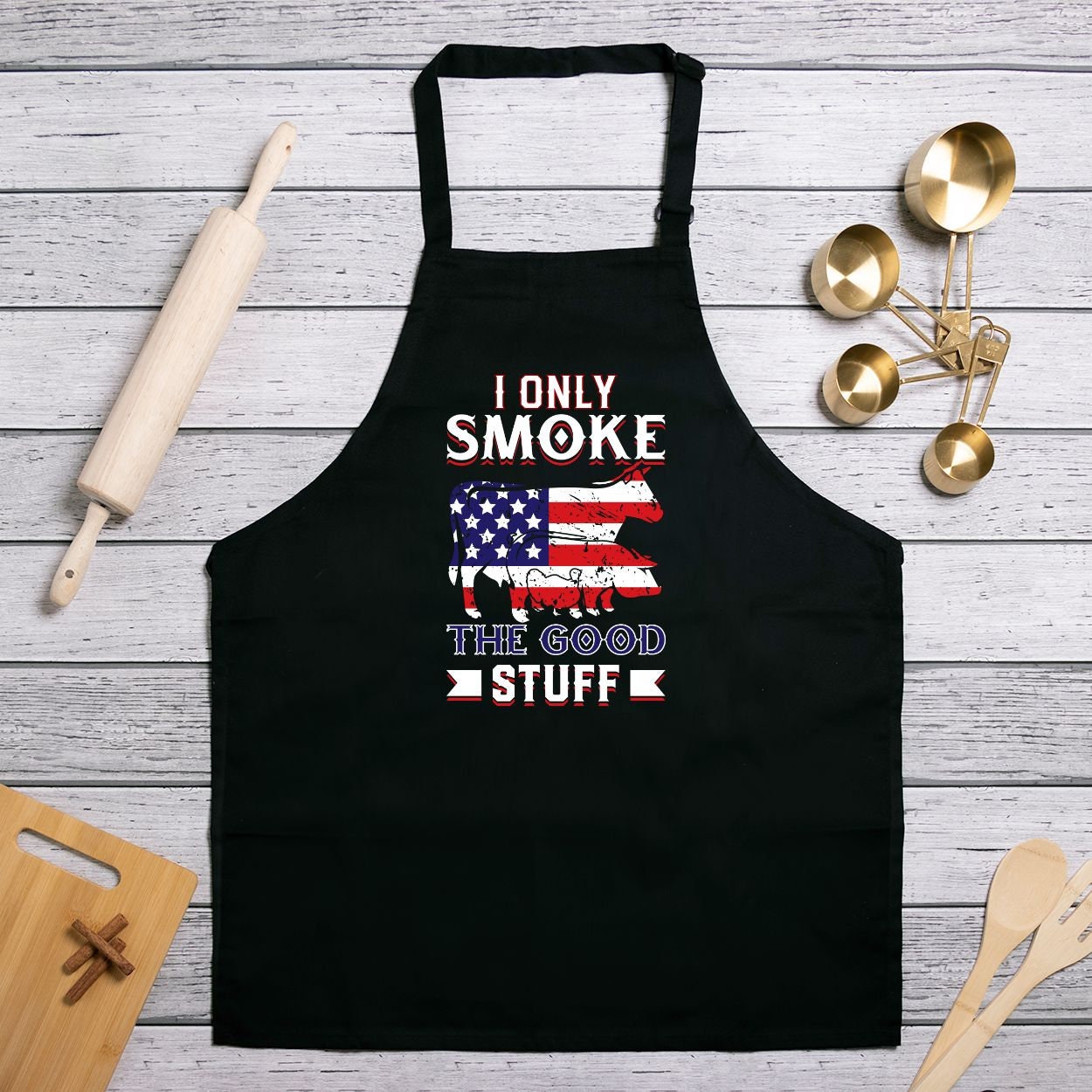I only smoke the good stuff Apron (Full-Length)