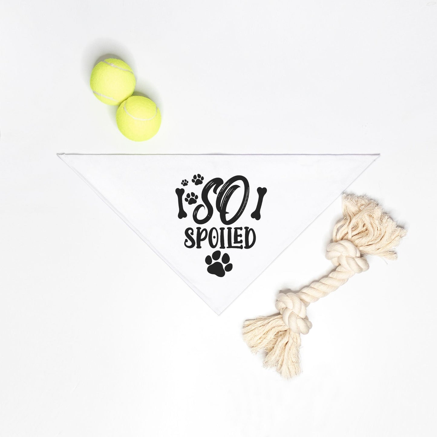 I spoiled Small Breed Pet Bandana