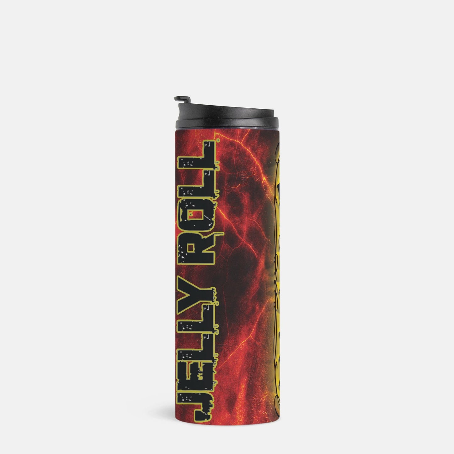Drink from the Devil Yellow Thermal Tumbler 16 oz.