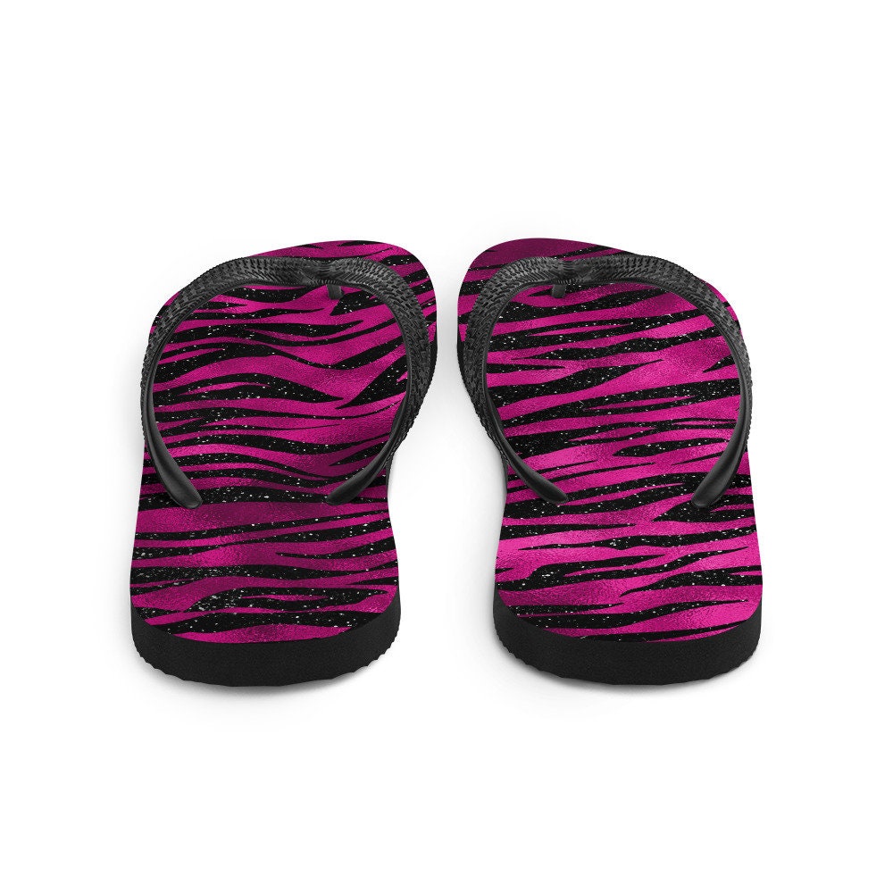 Boujee Animal Print Flip-Flops