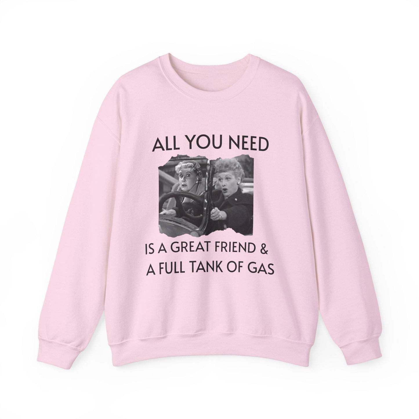 I Love Lucy Sweatshirt: Classic TV Show, Best Friends Gift