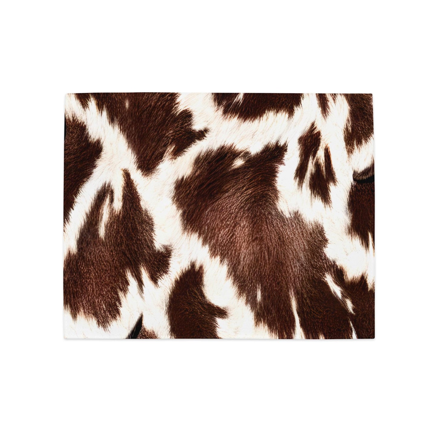Cow Print Placemat Set: Country Western Table Decor