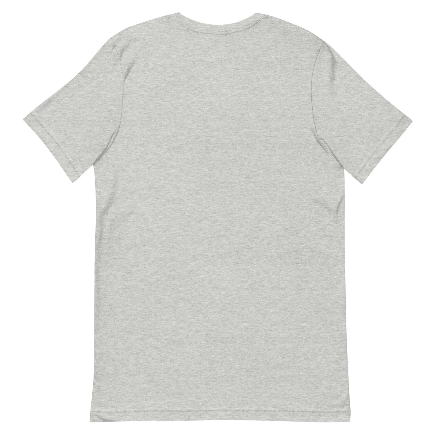 Blue Floral Cat Unisex t-shirt