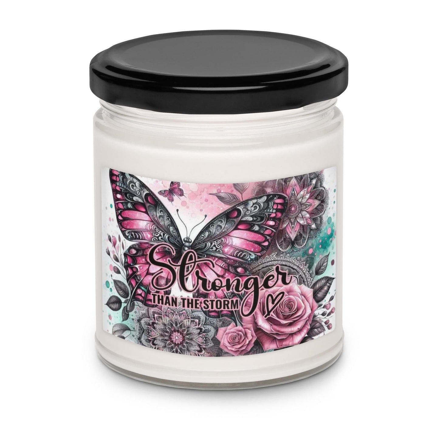Stronger Scented Soy Candle: Birthday Gift, Pick-Me-Up Present