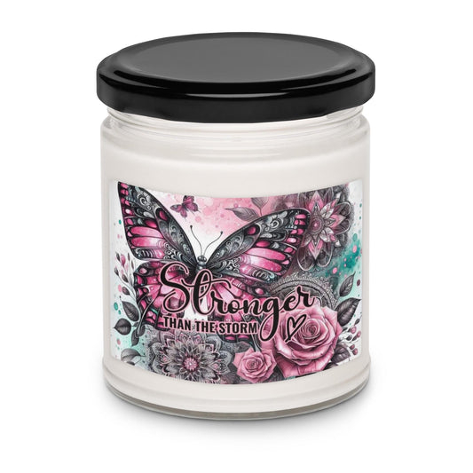 Stronger Scented Soy Candle: Birthday Gift, Pick-Me-Up Present