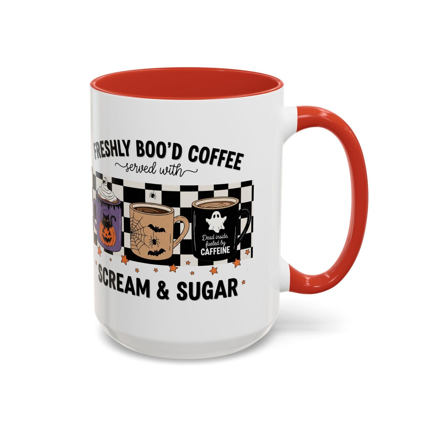 Spooky Halloween Coffee Mug, Witchy Vibes, Monster Design