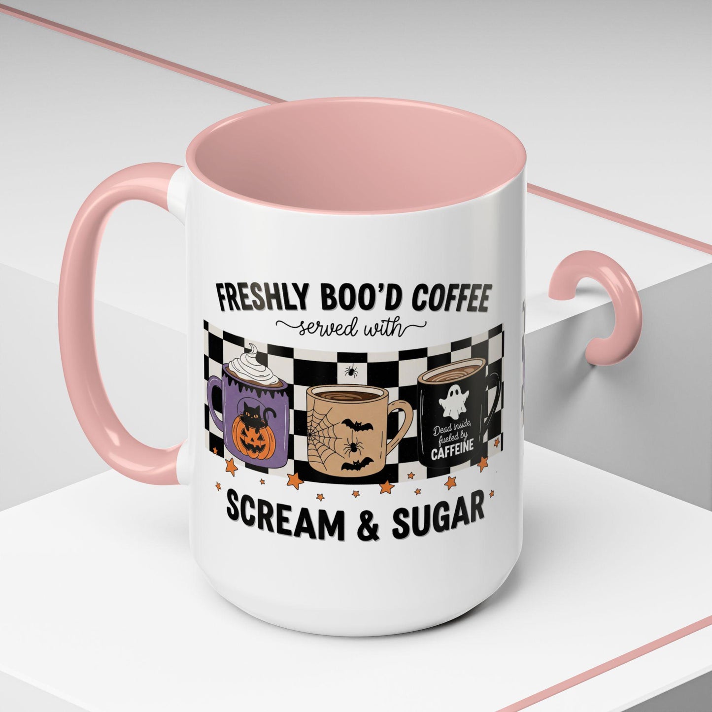 Spooky Halloween Coffee Mug, Witchy Vibes, Monster Design