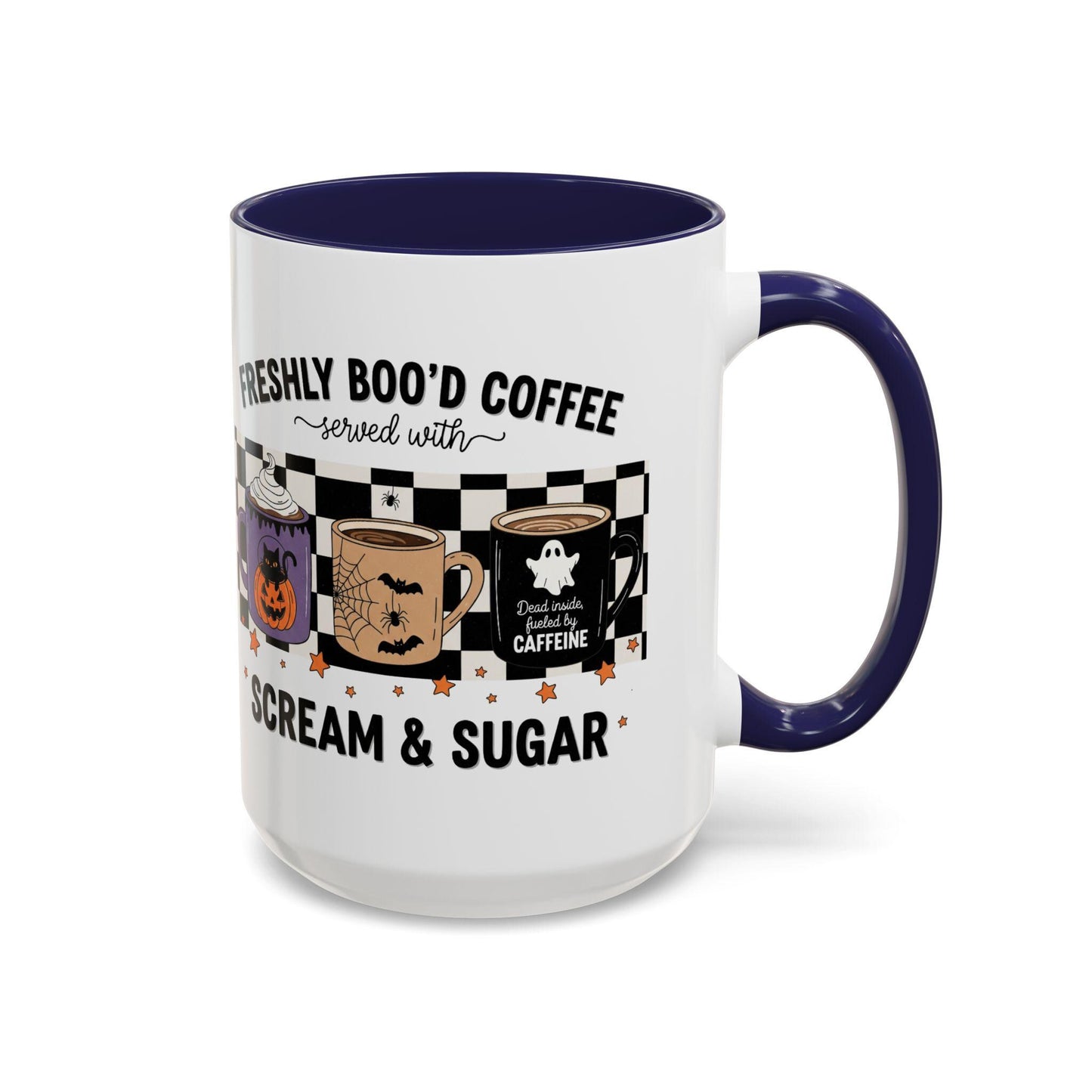 Spooky Halloween Coffee Mug, Witchy Vibes, Monster Design