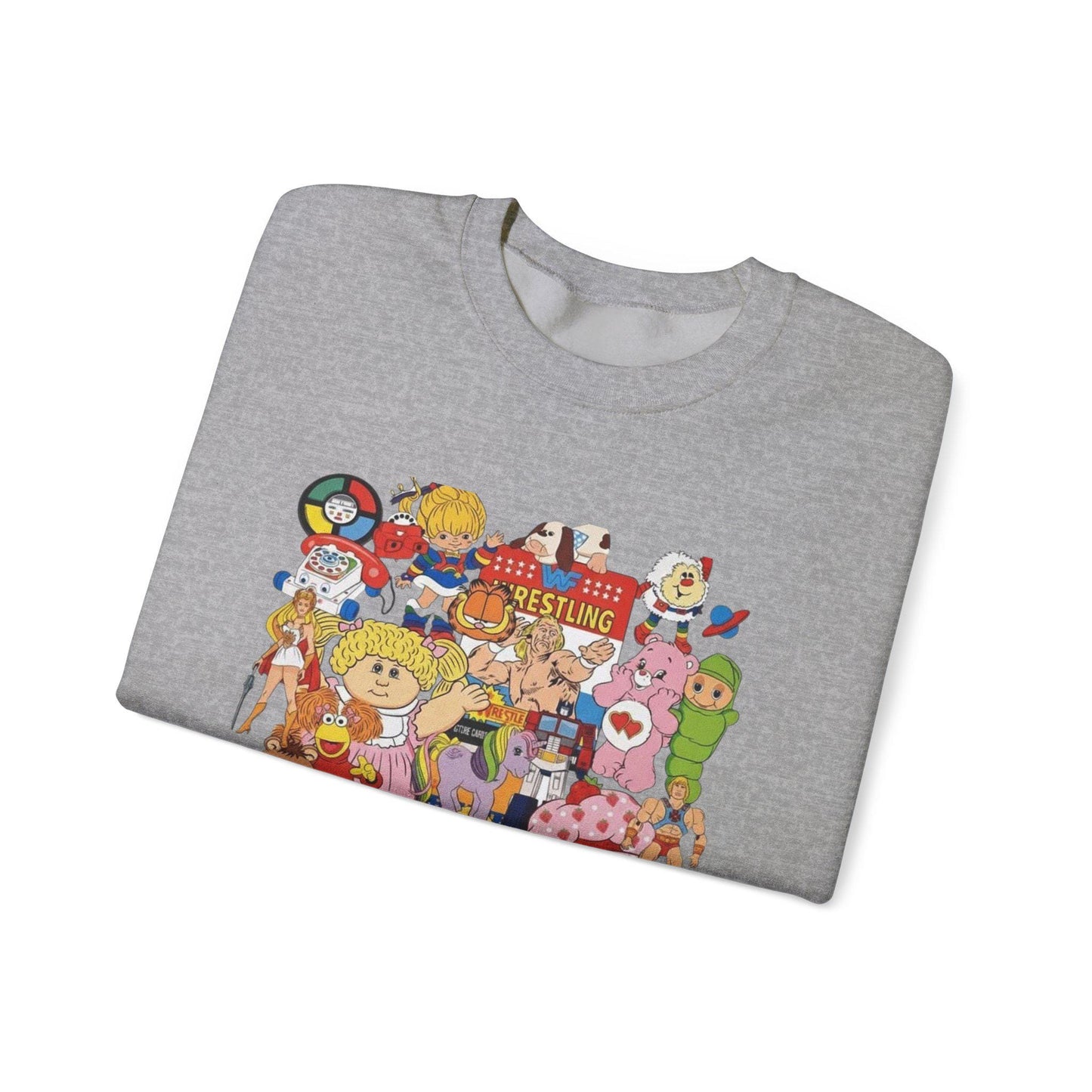 Retro Toy Collage 80s Cartoon Characters Retro 80s Characters Vintage Childhood Cartoons