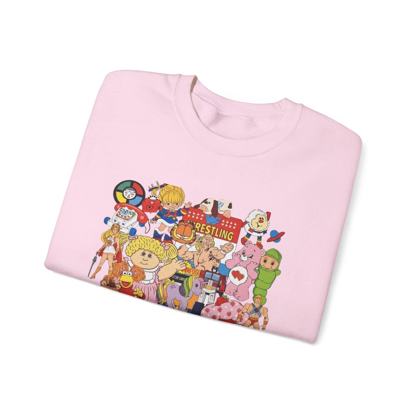 Retro Toy Collage 80s Cartoon Characters Retro 80s Characters Vintage Childhood Cartoons