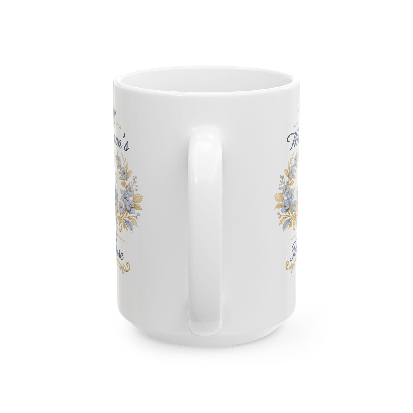 Lady Whistledown Tea and Coffee Cup Bridgeton Antique type mug Coffee Lover Hot Tea Cup