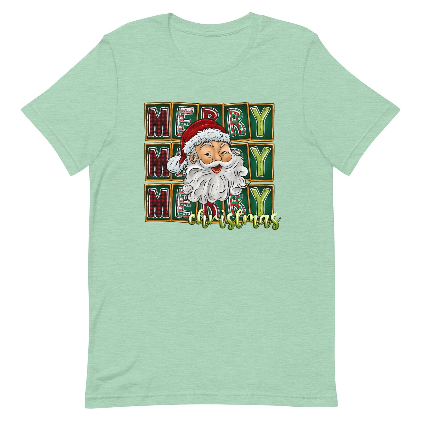 Merry Merry Merry Christmas Unisex t-shirt