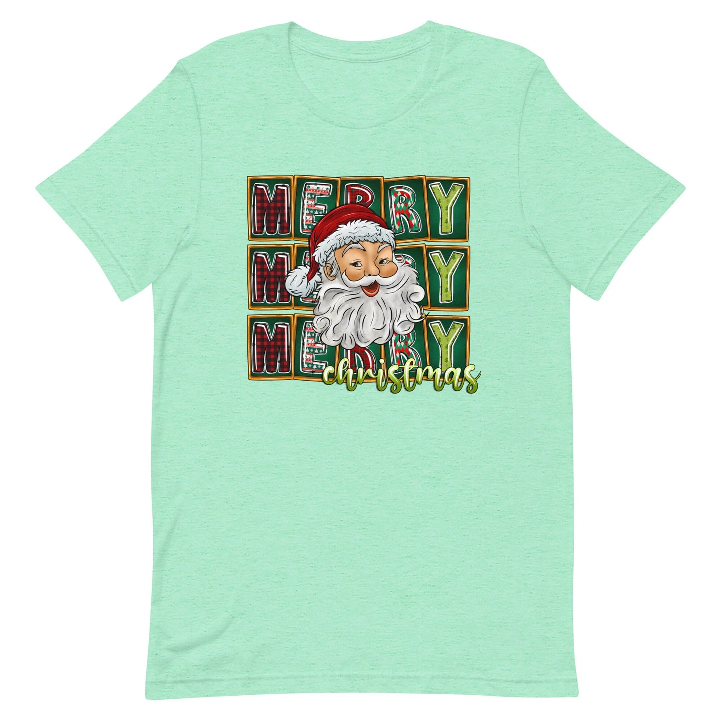 Merry Merry Merry Christmas Unisex t-shirt