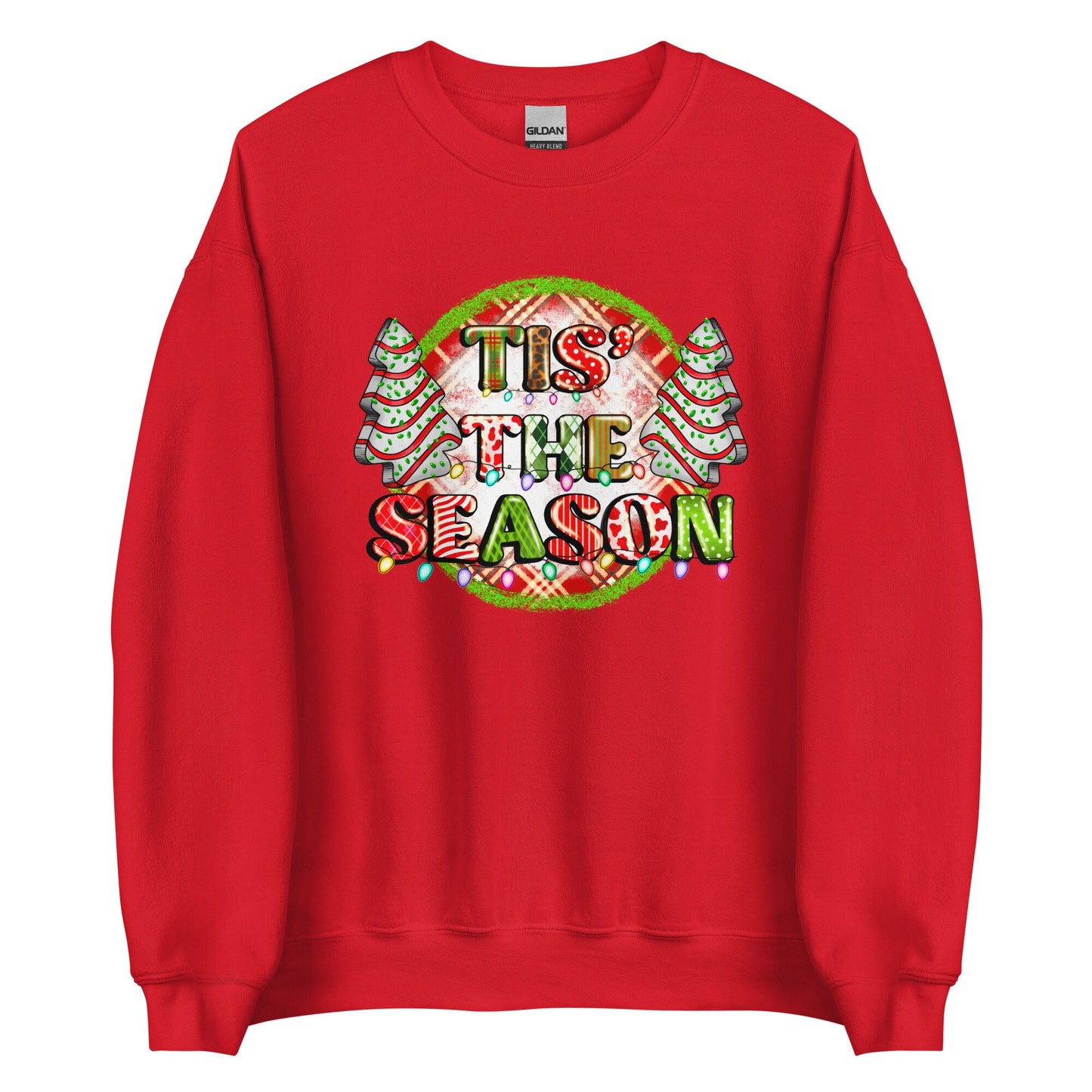 Tis the Season Tree Cake Unisex Sweatshirt