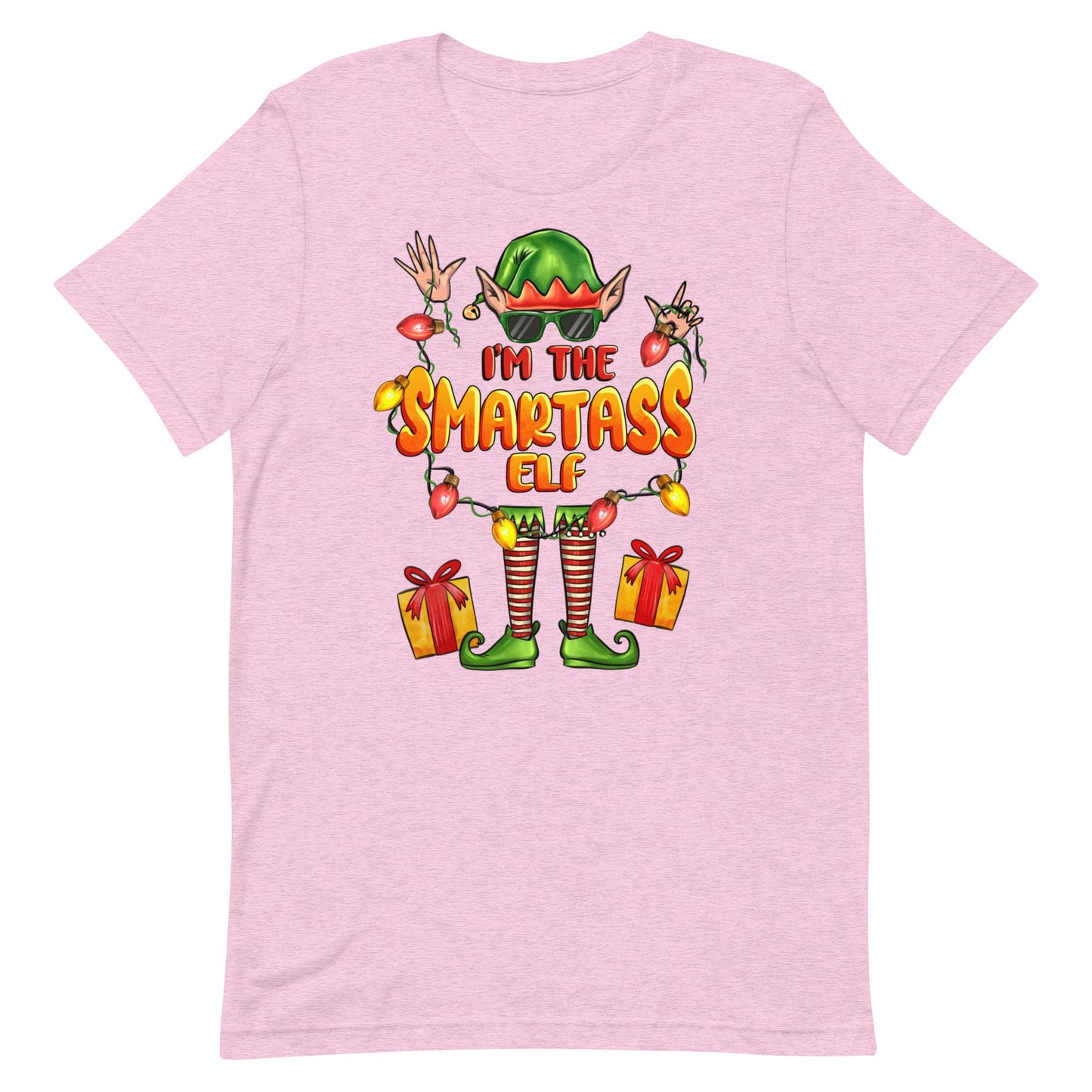 Smartass Elf Unisex t-shirt