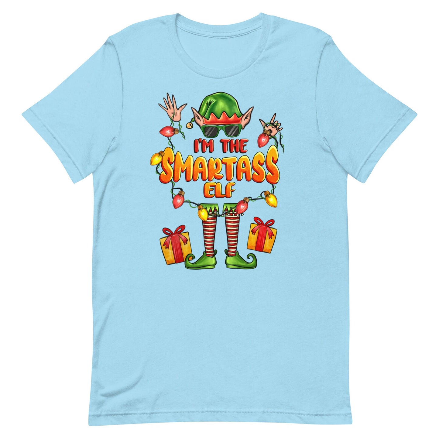 Smartass Elf Unisex t-shirt